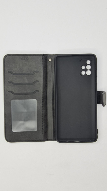 کیف کلاسوری چرمی با درب آهنربایی مناسب برای گوشی سامسونگ GALAXY A31