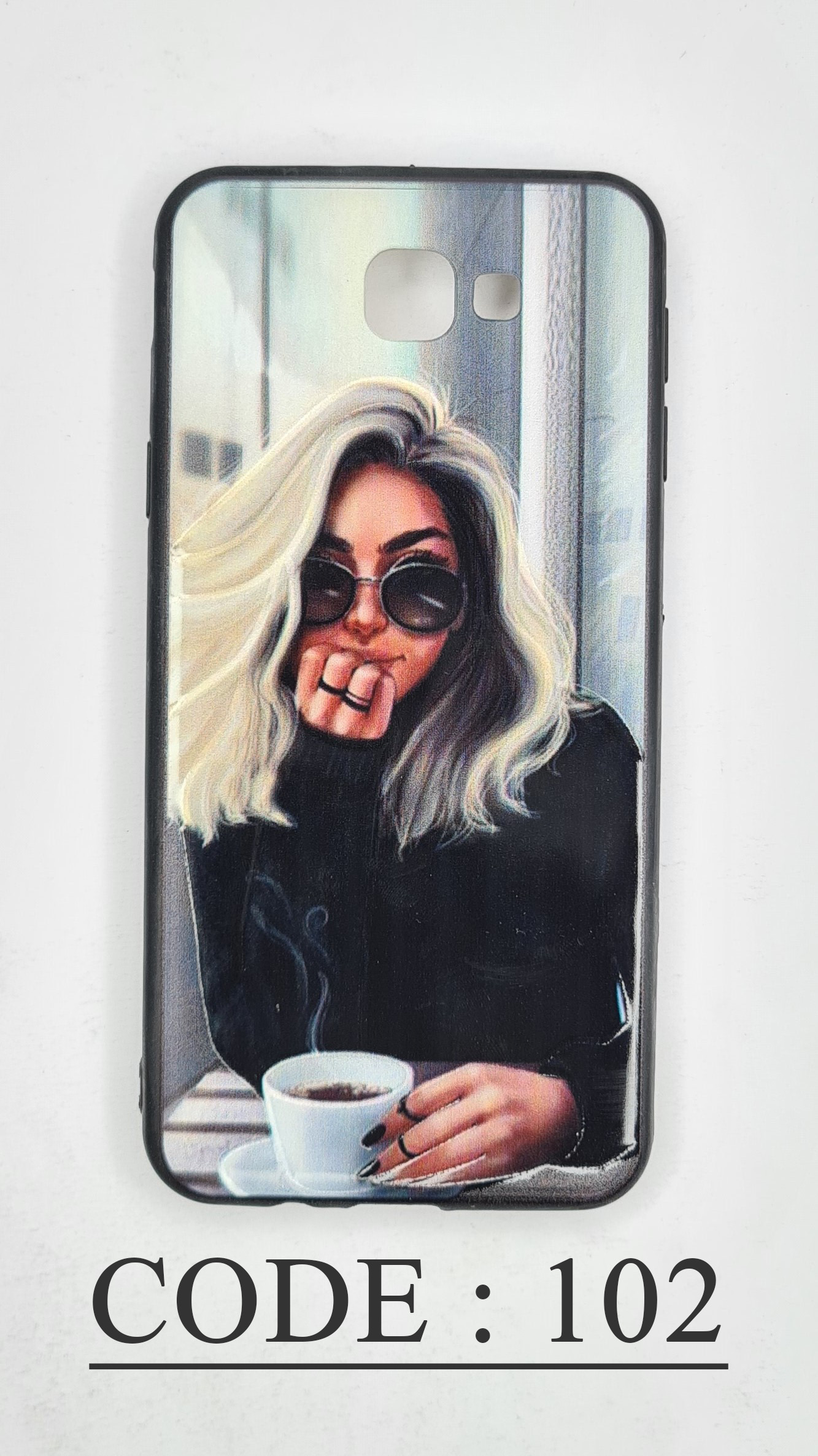 گارد طرح دار کربنی مناسب برای گوشی موبایل سامسونگ J5 Prime