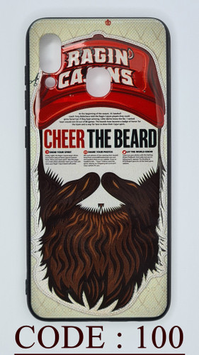 گارد طرح دار کربنی مناسب برای گوشی موبایل سامسونگ GALAXY A20/A30