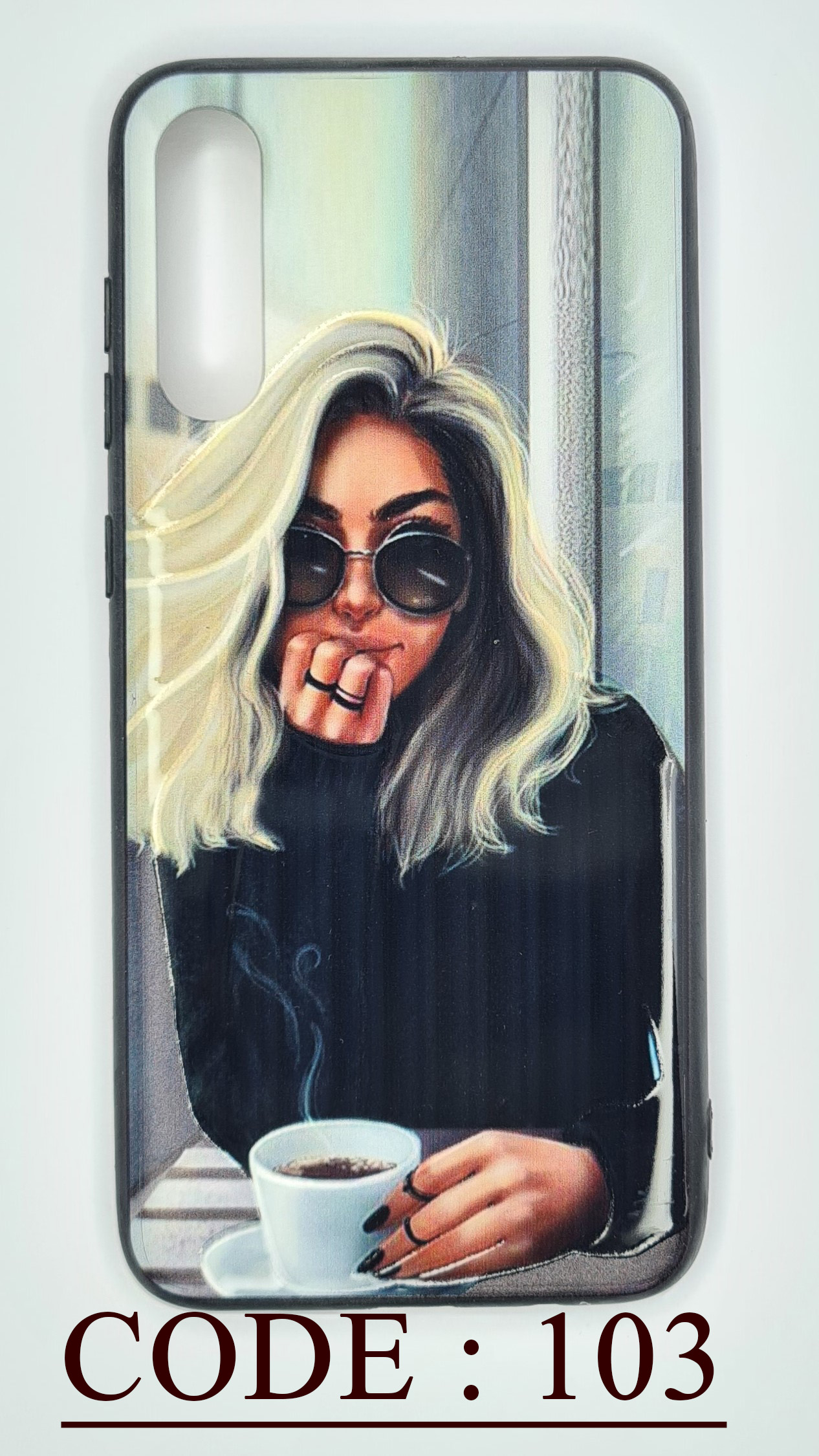 گارد طرح دار کربنی مناسب برای گوشی سامسونگ GALAXY A70